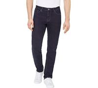 Paddocks Herren-Jeans Pipe Motion&Comfort – 5‑Pocket Slim-Fit – Blau/Schwarz W38 L34