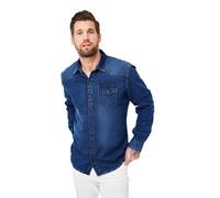 Paddocks Jeanshemd in Indigoblau mit Western-Look XL Regular Fit