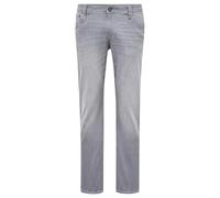 Paddock`s 5-Pocket Jeans Herren Baumwolle grau, 36-34
