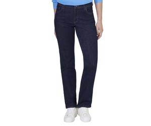 Paddocks`s Damen Jeans Lara Motion & Comfort - Straight Fit - Blau - Rinsed Wash