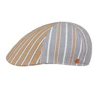 Paddy Two Stripes Cotton Flatcap by Mayser beige XL (60-61 cm)