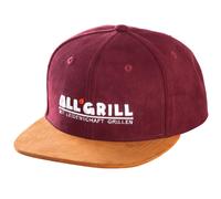 Paella World Snapback Kappe weinrot 100% Baumwolle flexibel einstellbar