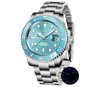 Pagani Design Herrenuhr Automatik Mechanische Uhr, NH35/8215 Uhrwerk, 40mm Saphirglas 316L Edelstahl, 100M Wasserdicht Geschäfts Uhren