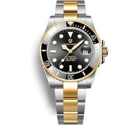 Pagani Design Neue Mechanische Herrenuhr Luxus Keramik Lünette Japanisches Uhrwerk Edelstahl Mode Klassische Automatikuhr Saphirglas Herrenuhr 100 Meter Wasserdicht