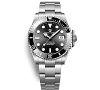 Pagani Design Neue Mechanische Herrenuhr Luxus Keramik Lünette Japanisches Uhrwerk Edelstahl Mode Klassische Automatikuhr Saphirglas Herrenuhr 100 Meter Wasserdicht