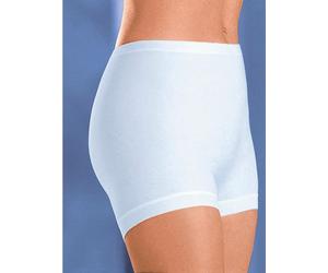 Pagenschlüpfer MEY, Damen, Gr. 46, 2 Stk., weiß, 100% Baumwolle, Unterhosen (322553-46) weiß