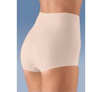 Pagenschlüpfer MEY, Damen, Gr. 46/48, 2 Stk., beige (puder), 60% Baumwolle, 35% Viskose, 5% Elasthan, Unterhosen (601192-46) puder