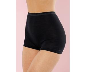 Pagenschlüpfer MEY, Damen, Gr. 48, 1 Stk., schwarz, 70% Schurwolle, 30% Seide, Unterhosen (72872118-48) schwarz