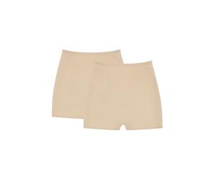 Pagenslip MEY "Only Lycra", Damen, Gr. 46/48, beige (puder), Obermaterial: 60% Baumwolle, 35% Viskose, 5% Elasthan, unifarben, körpernah, Unterhosen, mit weichen Beinabschlüssen (56483719-46) puder