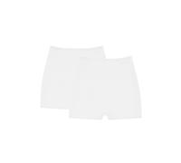 Pagenschlüpfer MEY, Damen, Gr. 46/48, 2 Stk., weiß, 60% Baumwolle, 35% Viskose, 5% Elasthan, Unterhosen (801810-46) weiß