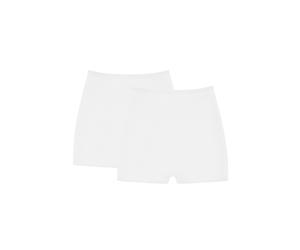 Pagenslip MEY "Only Lycra", Damen, Gr. 46/48, weiß, Obermaterial: 60% Baumwolle, 35% Viskose, 5% Elasthan, unifarben, körpernah, Unterhosen, mit weichen Beinabschlüssen (32685607-46) weiß