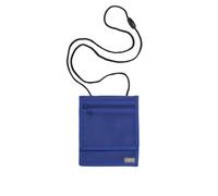 PAGNA Brustbeutel XL 16 x 13 cm Nylon Blau – 2 Taschen, Reißverschluss