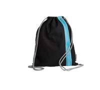 Pagna Pagna Schulsportbeutel Go! - 35 x 45 cm, schwarz/azurblau