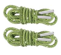 PAGOW Strass Glitzer Seile, Kristall Bling Bling Glänzend Runde Schnürsenkel für Sneaker, Kordelzug Schnüre Ersatz, Hellgrün, 120cm