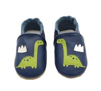 PAIDAXING Krabbelschuhe Baby Lauflernschuhe Mädchen Jungen Hausschuhe Krabbelschuhe Babyschuhe Weicher Leder mit Wildledersohlen Lederschuhe Kleinkind 0-14 Monate