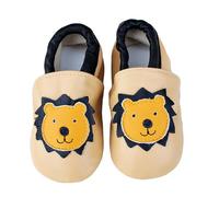PAIDAXING WeichesLeder Lauflernschuhe Krabbelschuhe Babyschuhe Krabbelschuhe Mädchen Jungen Baby Schuhe Weicher Leder mit Wildledersohlen Lederschuhe Kleinkind 0-24 Monate