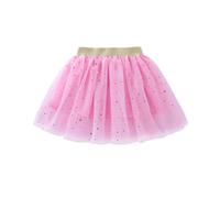 PAIDAXING Weihnachtskleid Mädchen,Hexenrock Prinzessin Tutu-Rock Reifenrock Rentier Schleifenflügeln Skirt Tülkleid Christmas Dress Freizeit 1-3 Jahre Karneval Leo Alloverprint Tanzbekleidung