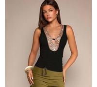 Pailletten elegante, vintage, romantische, vielseitige Pendler-Lässig Bluse, geeignet für Musikfestivals, Herbstmode, Rückkehr zur Schule für Frauen