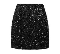 Pailletten Rock Damen Pailettenrock FüR Damen Glitzer Rock Kurz Sexy Midi Skirt HüFtrock Mit Elastische Taille Party Rave Outfit Karneval Weihnachten