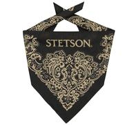 Stetson Paisley Bandana Bandanatuch Stirnband Kopftuch Damen/Herren - Frühling-Sommer Herbst-Winter - One Size schwarz