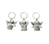 PAJOMA 10717 chlüsselanhänger Schutzengel Für Dein Heim, Metall, Länge 5 cm