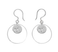 pakilia Ohrhänger "Aro Circulo Martillado"