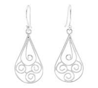 pakilia Ohrhänger "Gota" - fair trade Ohrringe, Handarbeit aus Mexiko, 925 Sterling Silber