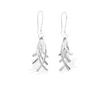 pakilia Ohrhänger "Triple Pez" - fair trade Ohrringe, Handarbeit aus Mexiko, 925 Sterling Silber