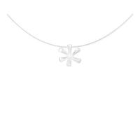 pakilia Silber Kette Blume Fair-Trade und handmade