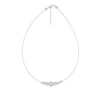 pakilia Silber Kette Fünf Perlen Fair-Trade und handmade