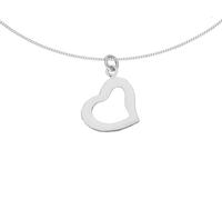 pakilia Silber Kette Herz minimalistisch fair-trade und handmade