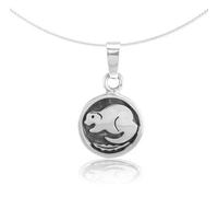 pakilia Silber Kette indianisches Sternzeichen Biber Fair-Trade und handmade