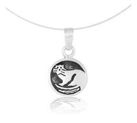 pakilia Silber Kette indianisches Sternzeichen Otter Fair-Trade und handmade