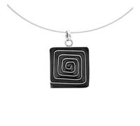 pakilia Silber Kette Labyrinth Fair-Trade und handmade