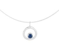 pakilia Silber Kette Schaukelnde Lapizlazuli Fair-Trade und handmade