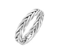 pakilia Silber Ring geflochten Fair-Trade und handmade