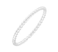 pakilia Silber Ring Kordel gedreht Fair-Trade und handmade AMERIKANISCHE RINGGRÖSSE 8×