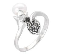pakilia Silber Ring Perlen Fair-Trade und handmade