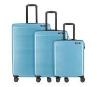 Paklite Sienna 4 Rollen Kofferset 3-teilig eisblau (070340-25) blau