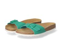 Palado 0881-353-31 Damen Flache Pantoletten Synthetik in grün - Gr. 36