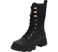 Palado Boots Damen Gavdos - elegante Stiefel - leicht gefütterte Stiefeletten - bequeme Schuhe für Herbst & Winter Schwarz UK4,5 - EU37