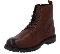 Palado Boots Herren Eillee - robuste Stiefeletten aus hochwertigem Rindsleder - leicht gefüttert - TPR-Sohle - Gefertigt in Portugal - ideal für Herbst und Winter Braun UK10 - EU44