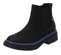 Palado Chelsea Boots Damen Natlee - bequeme Boots - leicht gefütterte Stiefeletten - modische Stiefel Schwarz/Blau UK6 - EU39