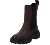 Palado Chelsea Boots Damen Zevah - elegante Boots Made in Portugal - leicht gefütterte Stiefel - bequeme Stiefeletten Bordeaux UK4,5 - EU37