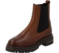 Palado Chelsea Boots Damen Zhito - elegante Boots Made in Portugal - leicht gefütterte Stiefel - modische Stiefeletten Braun UK7 - EU40