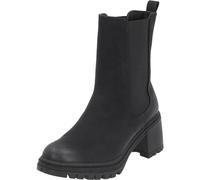 Palado Damen Chelsea Boot Thasos 018-1401 - modische Stiefeletten - leicht gefütterte Stiefel - elegante Boots black UK4,5 - EU37