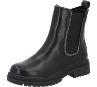 Palado Damen Chelsea Boots Gashail - elegante Stiefeletten - ungefütterte Stiefel für die Übergangszeit - modische Boots Schwarz UK7 - EU40