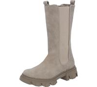Palado Damen Chelsea Boots Nikolos - moderne Boots - leicht gefütterte Stiefeletten - bequeme Stiefel beige UK3,5 - EU36
