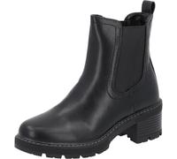 Palado Damen Chelsea Boots Olasta - moderne Stiefeletten - leicht gefütterte Boots - bequeme Stiefel Schwarz UK7 - EU40