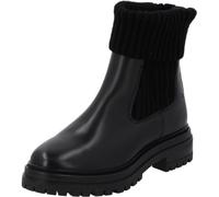 Palado Damen Chelsea Boots Phessi - elegante Boots Made in Portugal - leicht gefütterte Stiefel - modische Stiefeletten Schwarz UK7 - EU40